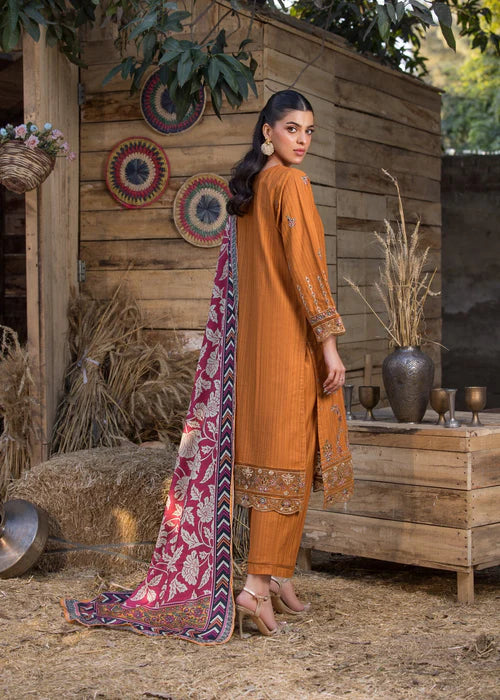 Bin Tayyab Khaddar (BT-113) 3-Piece Stitch Suit - Bin Tayyab